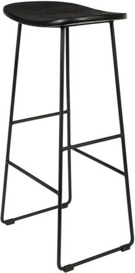 Puur Trondheim barkruk 76 cm zwart