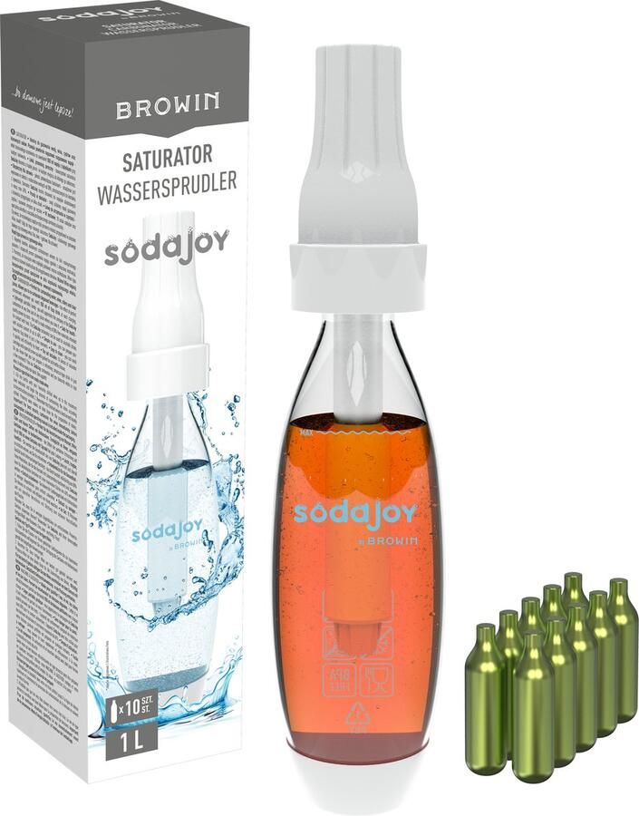 Puurmaken sodamaker sodajoy bruiswatertoestel. Draagbaar en zonder elektriciteit