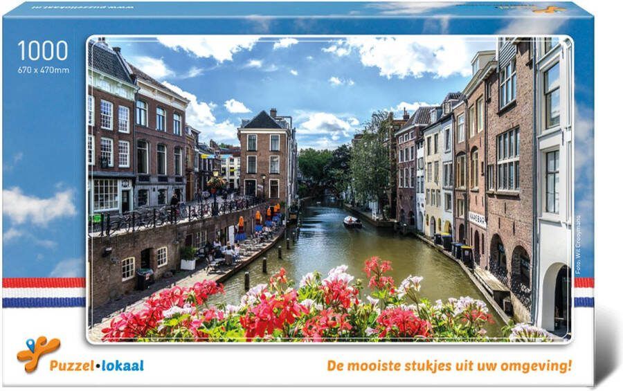 Puzzellokaal Puzzels Utrecht Oude Gracht Nederland Legpuzzel 1000 stukjes
