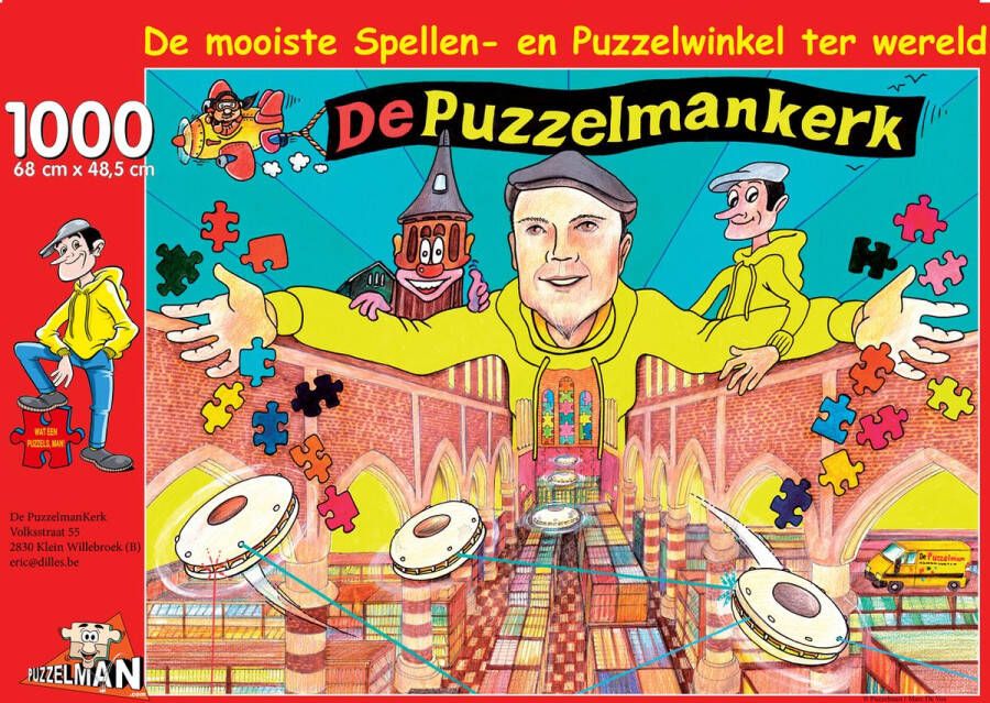 Puzzelman De kerk Marc De Vos (1000)