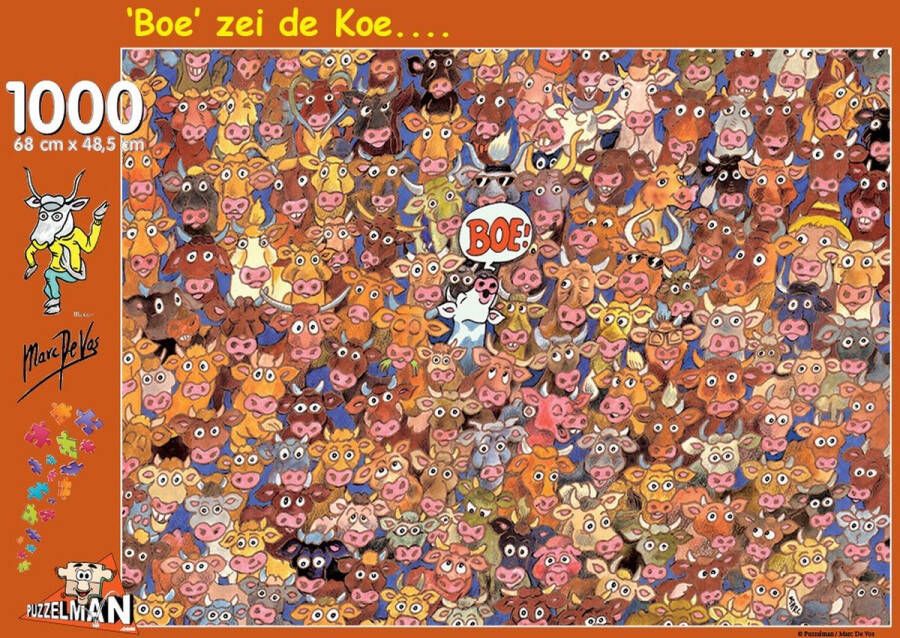 Puzzelman De koetjes Marc De Vos (1000)