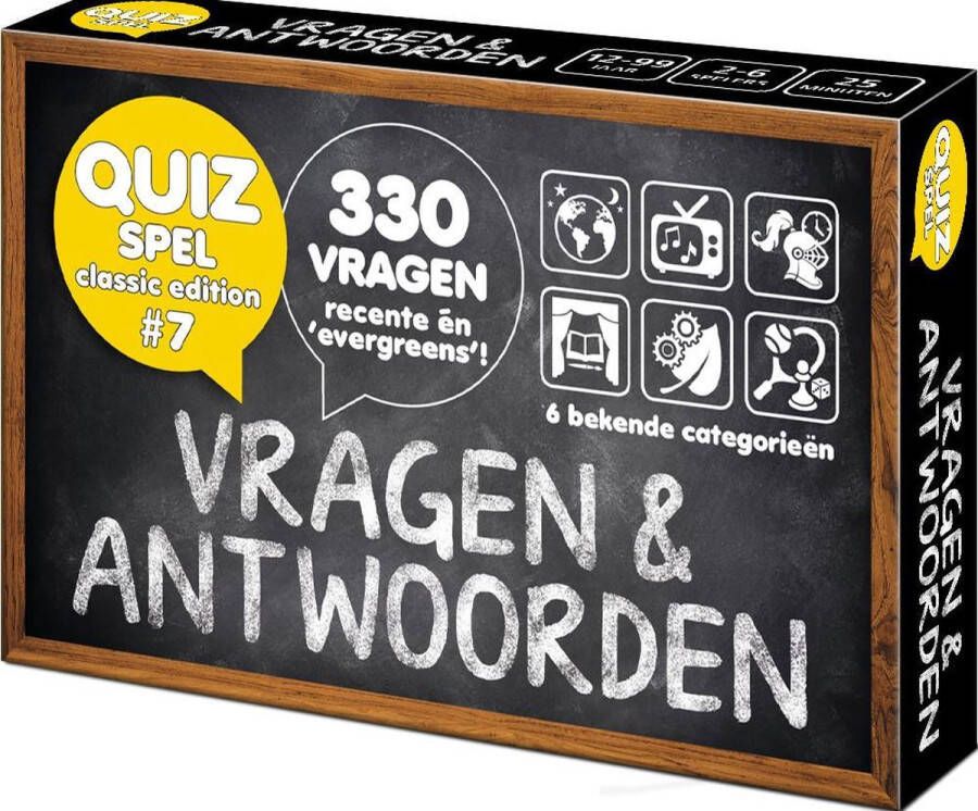 Puzzles & Games Vragen & Antwoorden #7 Pocketformaat Trivia Quiz en Aanvulset Uitbreiding