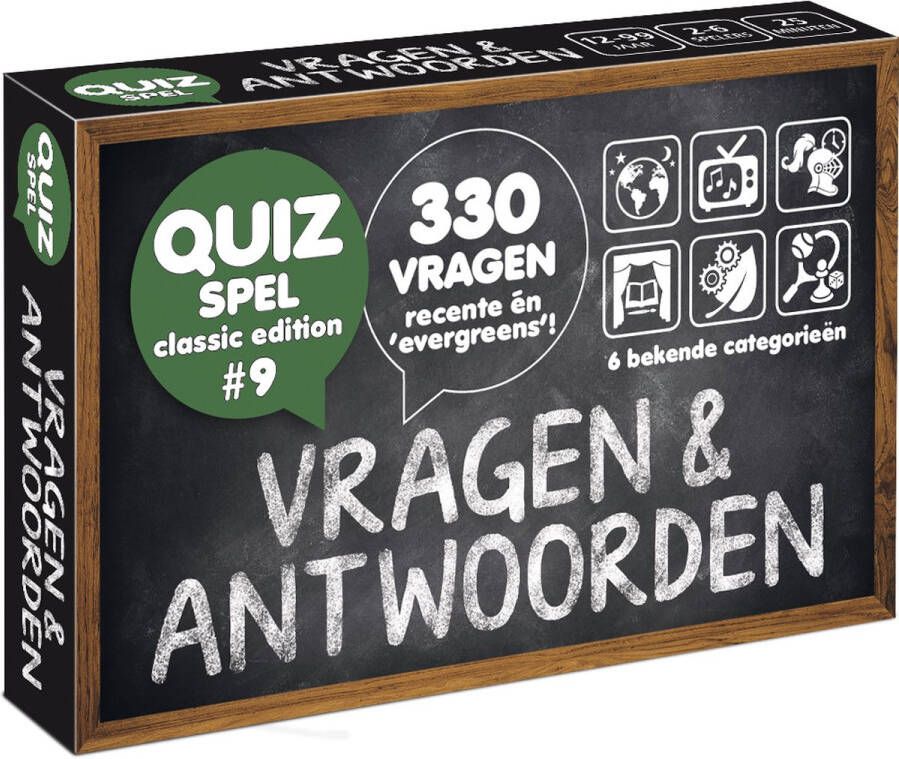 Puzzles & Games Vragen & Antwoorden #9 Pocketformaat Trivia Quiz en Aanvulset Uitbreiding