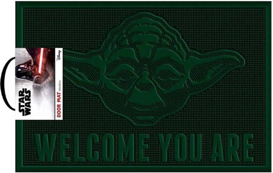 Pyramid International Star Wars Welcome You Are Yoda Rubber Deurmat 40x60cm