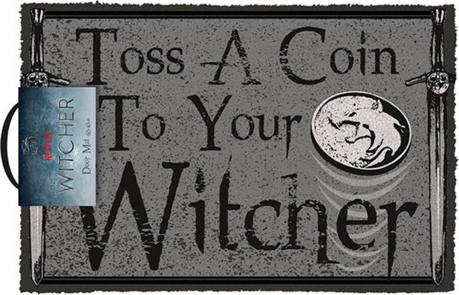 Pyramid International The Witcher Toss a Coin to your Witcher Doormat
