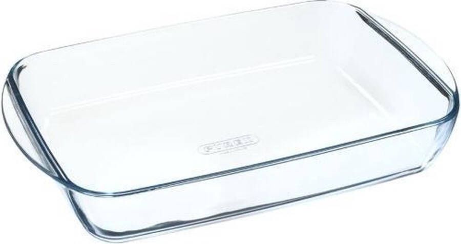 PYREX 3609231792615 Rechthoekig Glas Transparant 1stuk(s) bord