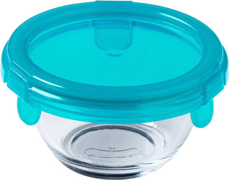 PYREX Baby Voedselcontainer Rond 0.2 L Glas Blauw | My First