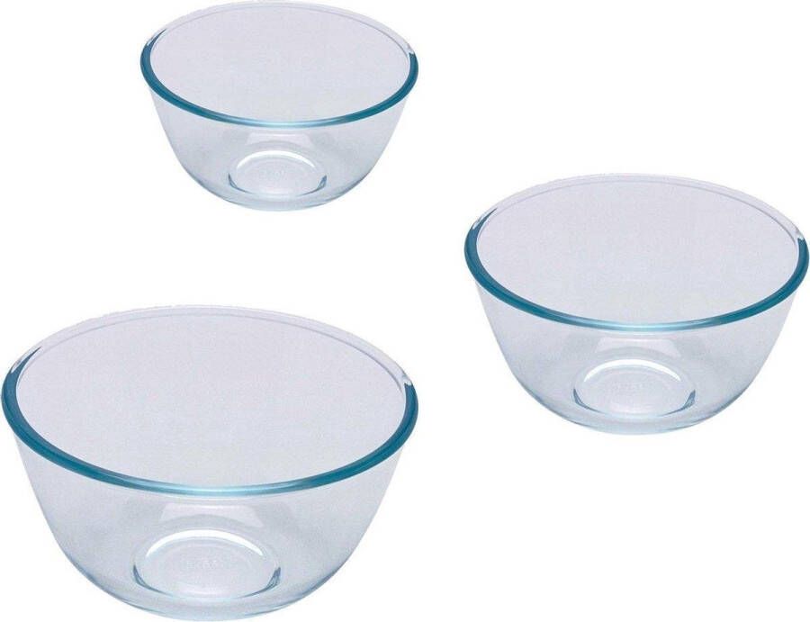 PYREX Classic Prepware Mengkom Set van 3 Stuks