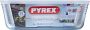 Coppens Pyrex Cook en Freeze schaal met deksel 27x22x9cm 4 0 liter - Thumbnail 1
