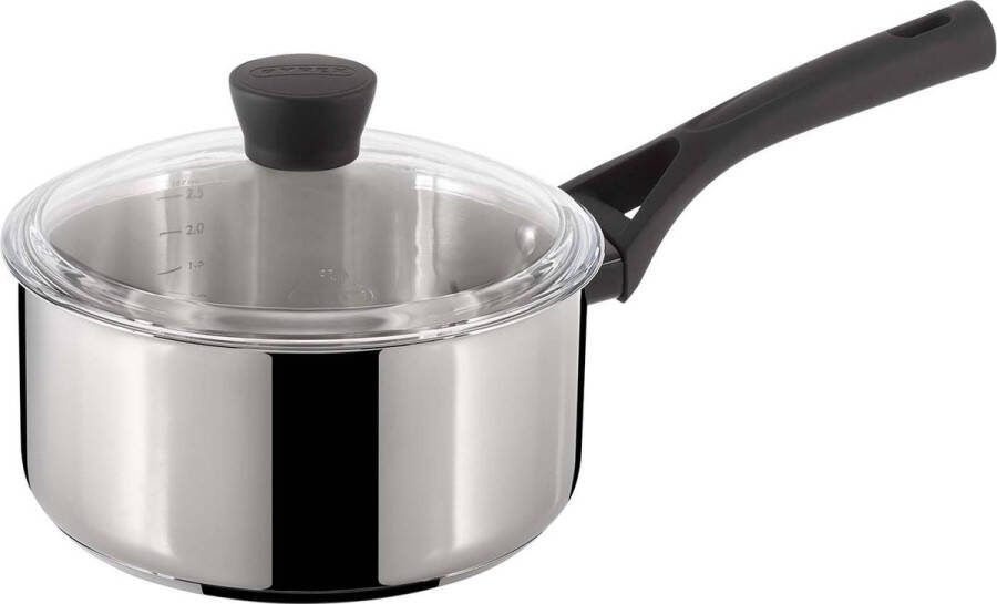 Pyrex Steelpan met Deksel 16 cm | Expert Touch