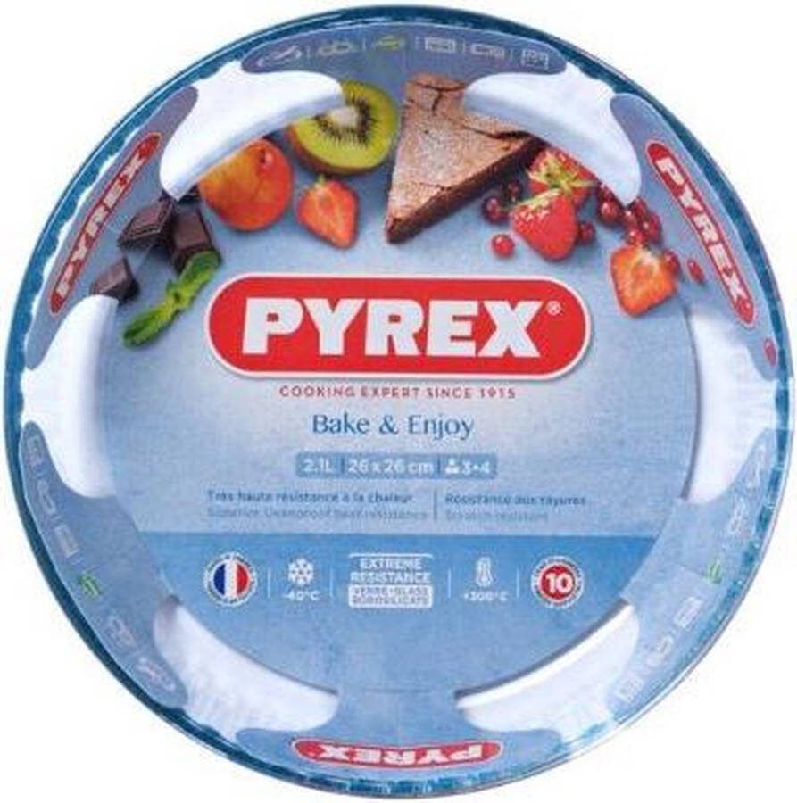 Coppens Pyrex Classic taartvorm 26cm hoge rand