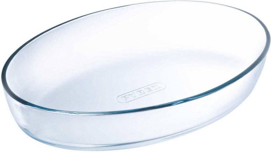 PYREX Iconic's Ovenschaal Ovaal 3 1 liter Transparant Borosilicaatglas