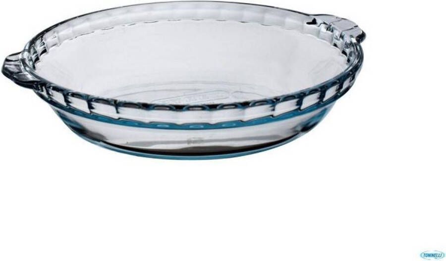 PYREX Iconic's Taartvorm met Grepen Ø 21 cm Transparant Borosilicaatglas