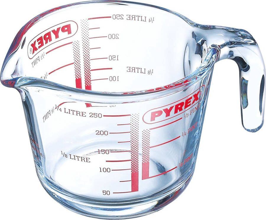Pyrex Maatbeker 0 25 liter | Classic Prepware