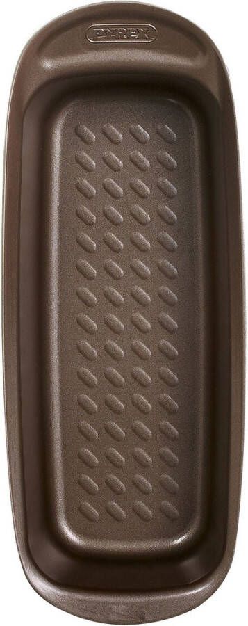 PYREX Oven Mould Asimetria Rechthoekig Zwart Metaal Ø 30 cm (6 Stuks)