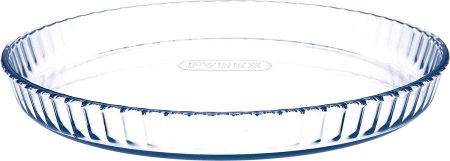 PYREX Oven Mould Classic Vidrio Plat Cirkelvormig Transparant Glas 6 Stuks 31 x 31 x 4 cm