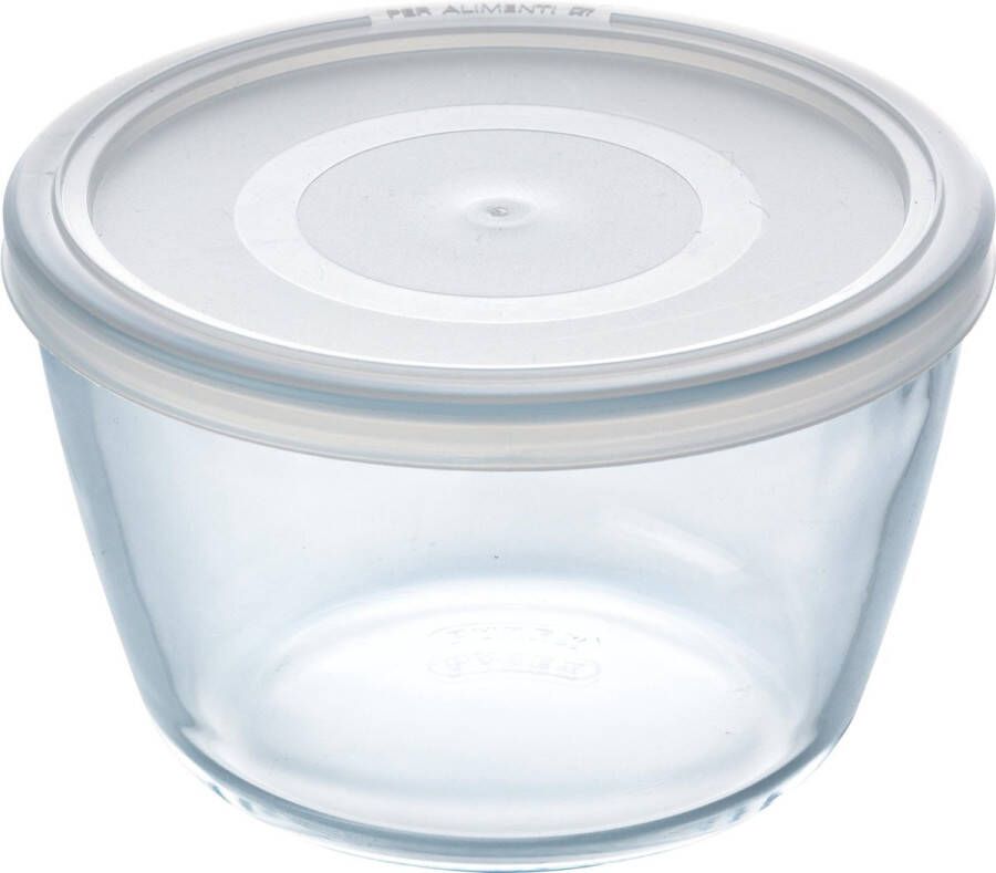 Pyrex Cook & Store Ronde schaal met deksel 15x9 cm