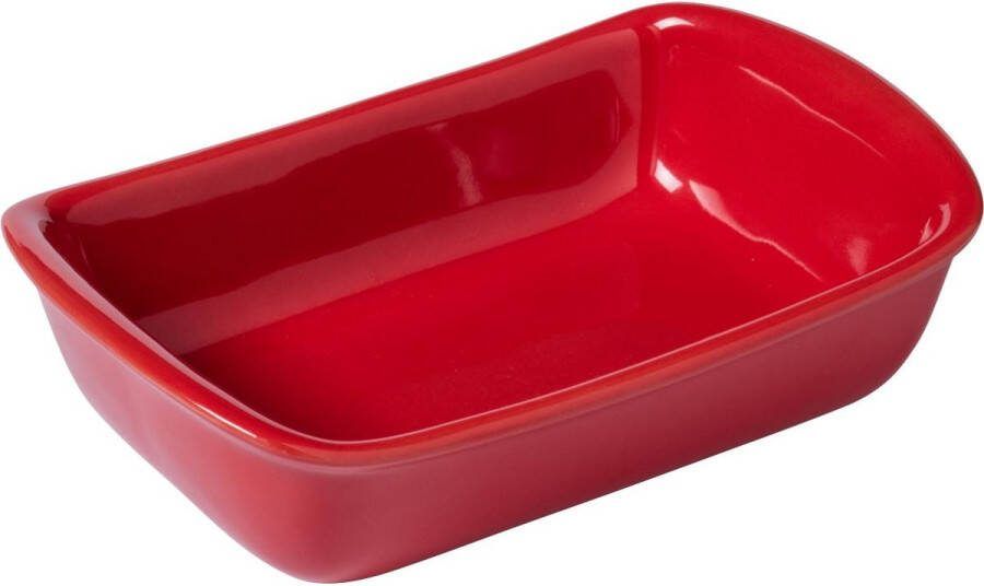 PYREX Supreme Ovenschaal Rechthoek 1 4 liter Rood Keramiek