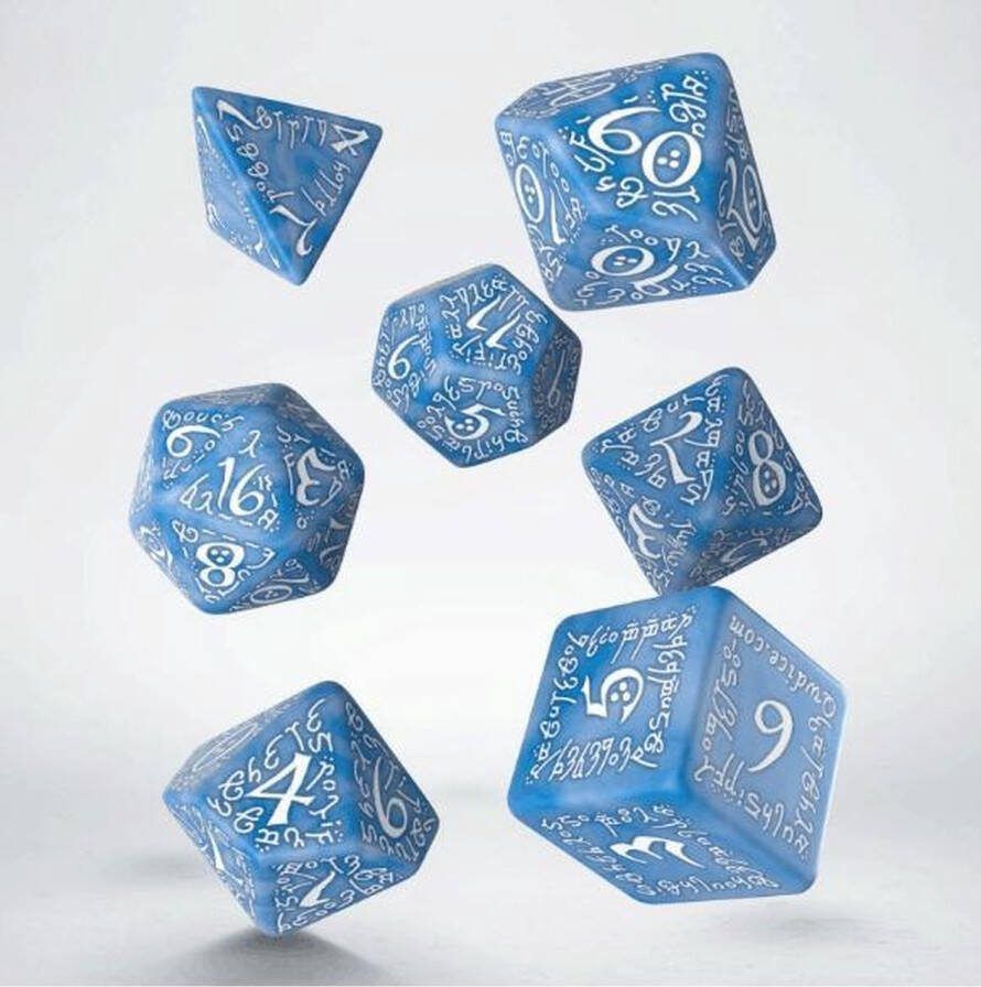 Q Workshop Polydice Set Q-Workshop Elvish Glacier White