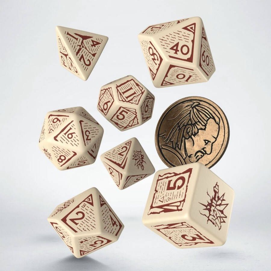 Q Workshop The Witcher: Vesemir The Old Wolf Dice Set
