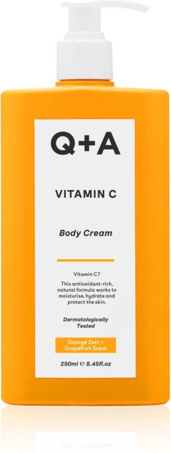 Q+A Vitamin C Body Cream 250 ml