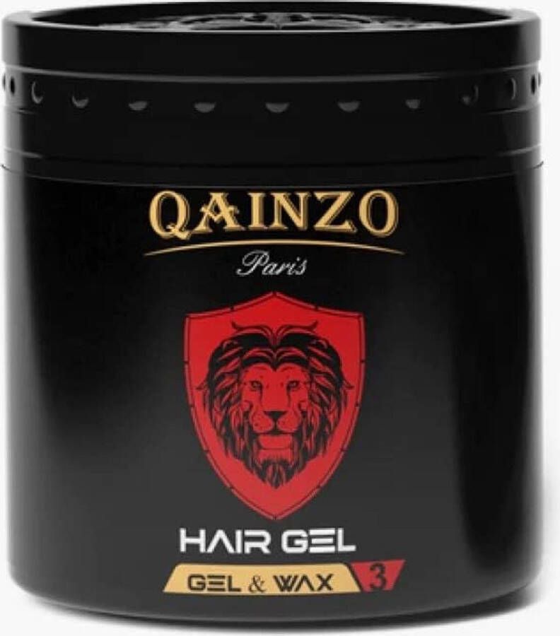 Qainzo Gel Wax 3 500ML Hair Styling Gel & WAX