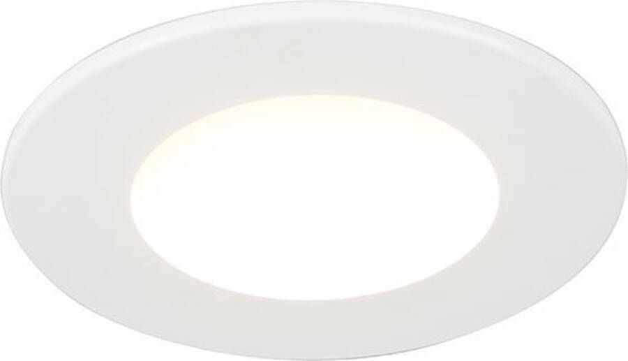 QAZQA Inbouwspot Wit Incl. Led 350 Lumen 3000k 5w Ip65 Blanca