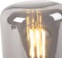 QAZQA Design tafellamp zwart met smoke glas Bliss Cute - Thumbnail 1