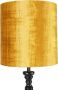 QAZQA classico Klassieke Vloerlamp Staande Lamp met kap 1 lichts H 172 cm Zwart Goud Woonkamer Slaapkamer - Thumbnail 2