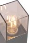 QAZQA denmark Moderne Staande Buitenlamp Staande Lamp voor buiten 1 lichts H 30 cm Donkergrijs Buitenverlichting - Thumbnail 1