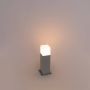 QAZQA denmark Moderne Staande Buitenlamp Staande Lamp voor buiten 1 lichts H 30 cm Grijs Buitenverlichting - Thumbnail 3