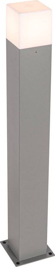 QAZQA denmark Moderne Staande Buitenlamp Staande Lamp voor buiten 1 lichts H 70 cm Grijs Buitenverlichting - Foto 2