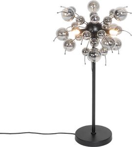 QAZQA explode Design Tafellamp 3 lichts H 650 mm Zwart Woonkamer Slaapkamer Keuken