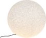 QAZQA nura Moderne Vloerlamp Staande Lamp 1 lichts H 74.7 cm Grijs Buitenverlichting - Thumbnail 1