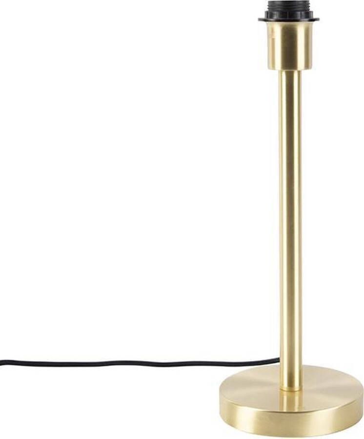 QAZQA simplo Vloerlamp 1 lichts H 395 mm Goud messing