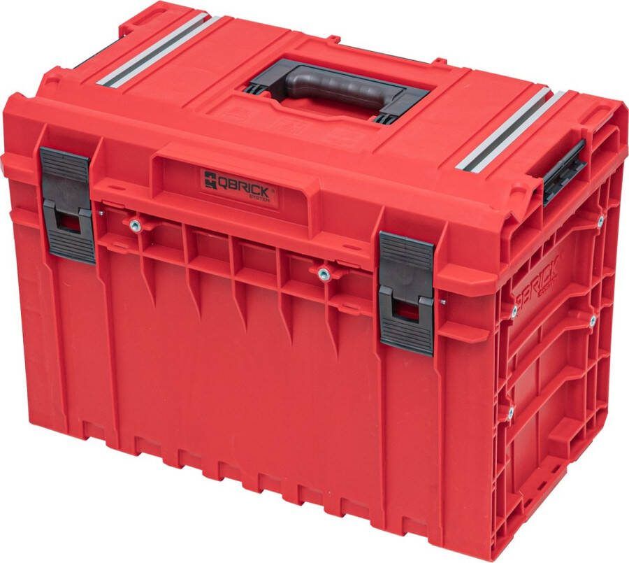 Qbrick System ONE 450 2.0 Technology RED ULTRA HD Modulaire gereedschapskoffer 585 x 385 x 420 mm 52 l stapelbaar IP66