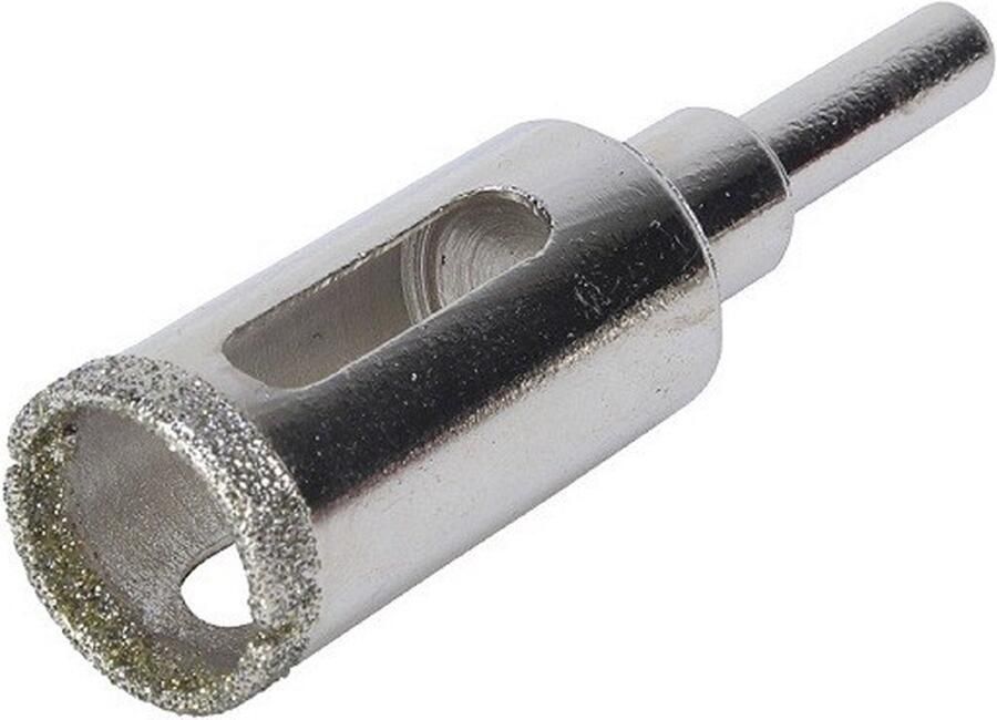 Qerato Tegelboor 28 mm nat glasboor diamantboor