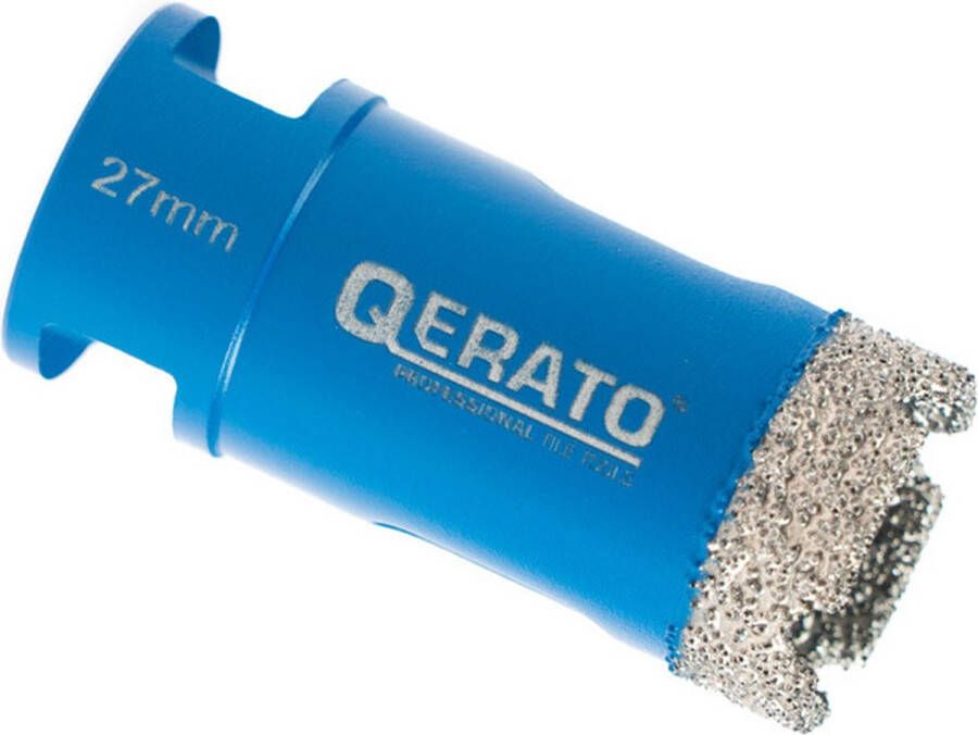 Qerato Tegelboor 27mm Droog M14 Diamantboor tegels