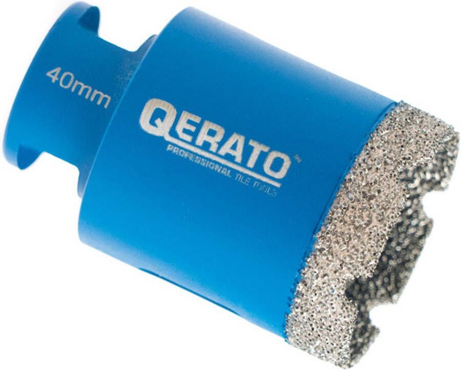 Qerato Tegelboor 40mm Droog M14 Diamantboor tegels