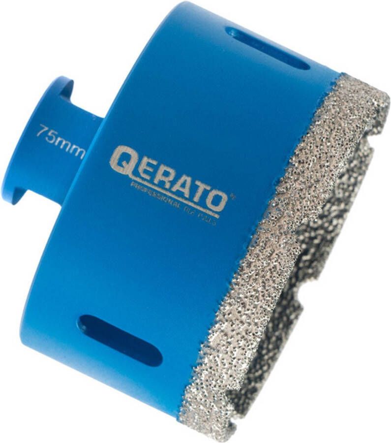 Qerato Tegelboor 75mm Droog M14 Diamantboor tegels