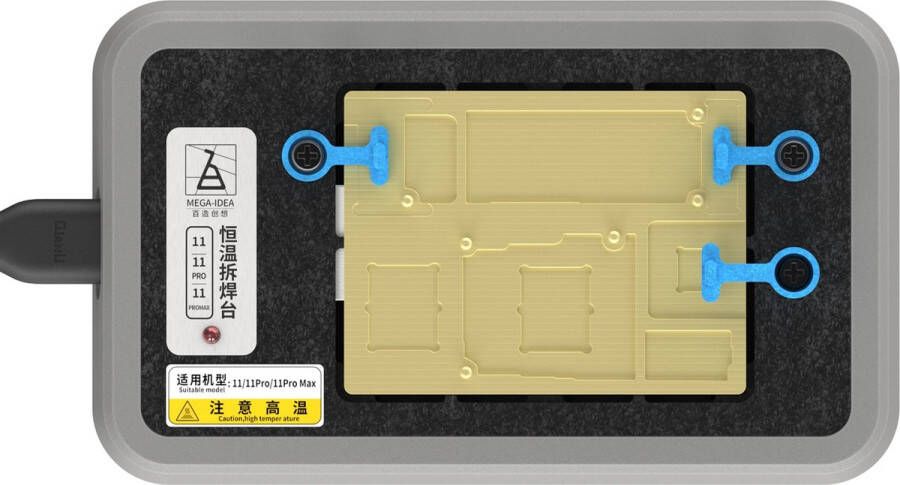 QIANLI MEGA-IDEA Voorverwarmer soldeerplatform voor iPhone 11 11 Pro 11 Pro Max