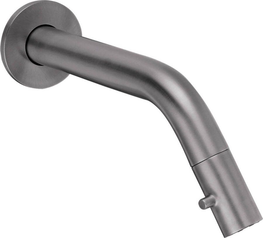 Qisani Flow wand fonteinkraan rvs geborsteld