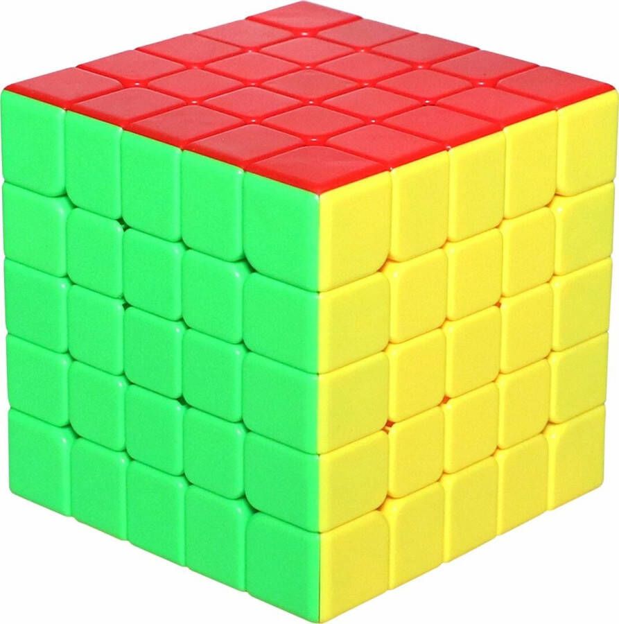 QIYI CUBE Magic Cube Kubus 5x5 Speed Cube breinbreker stickerloos High Quality