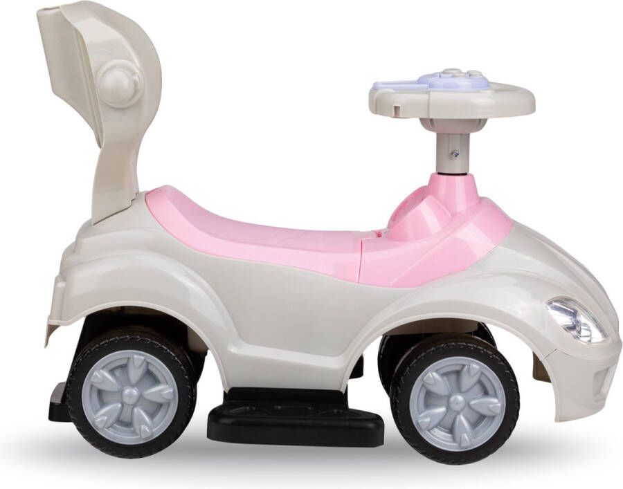 QKids Lolo Pink 2-in-1 Ride-on Loopauto 00006
