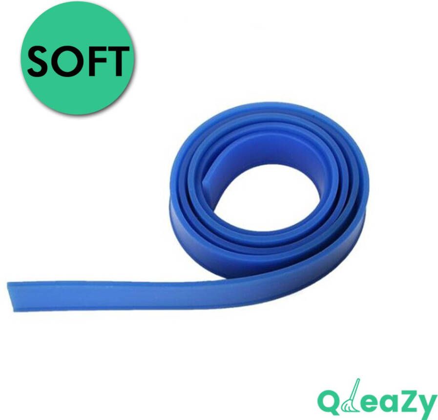 QleaZy Silicone Rubber voor trekker Zeem professioneel en streep loos uw raam schoon 35 cm Raamwisser Vensterwisser