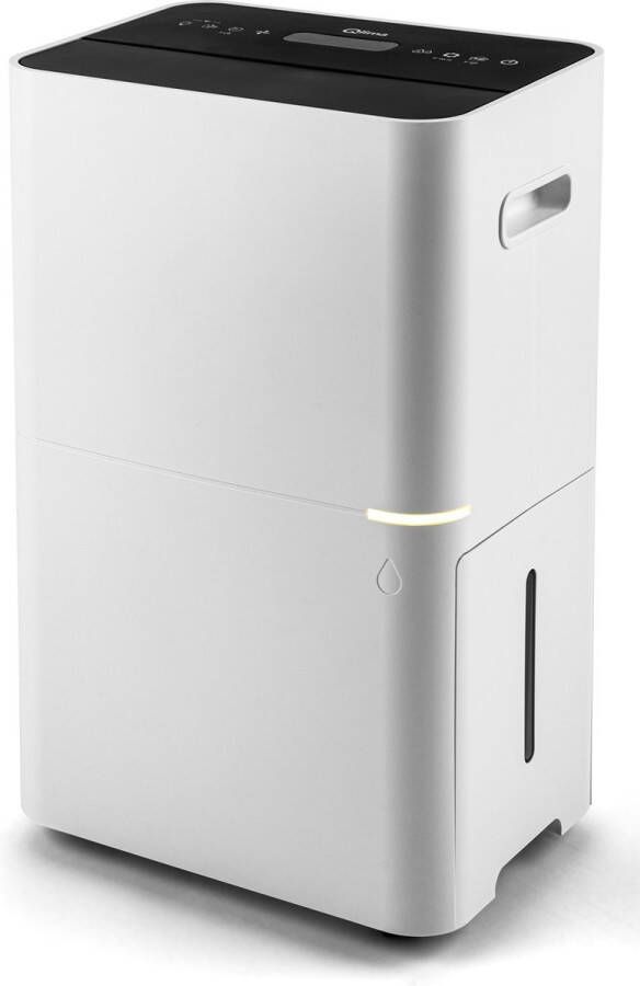 Qlima D 820 A Smart -Luchtontvochtiger 20 L Dag Timerfunctie Hygrometer Geschikt voor Woonkamer Slaapkamer Badkamer Babykamer