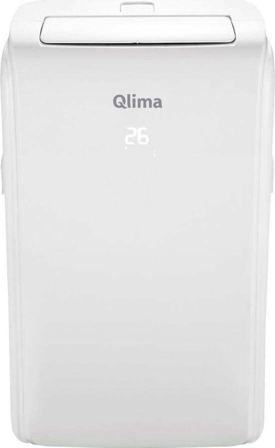 Qlima P 528 Mobiele airco 3-in-1 functie Inclusief Wifi Geschikt voor Ontvochtiging 2700 Watt