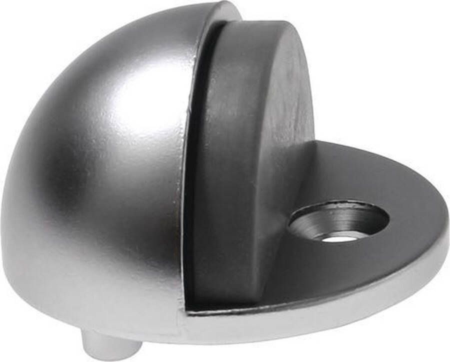 Merkloos Protect-it Deurstopper deurbuffer Moon 1x D45mm verchroomd mat Deurstoppers