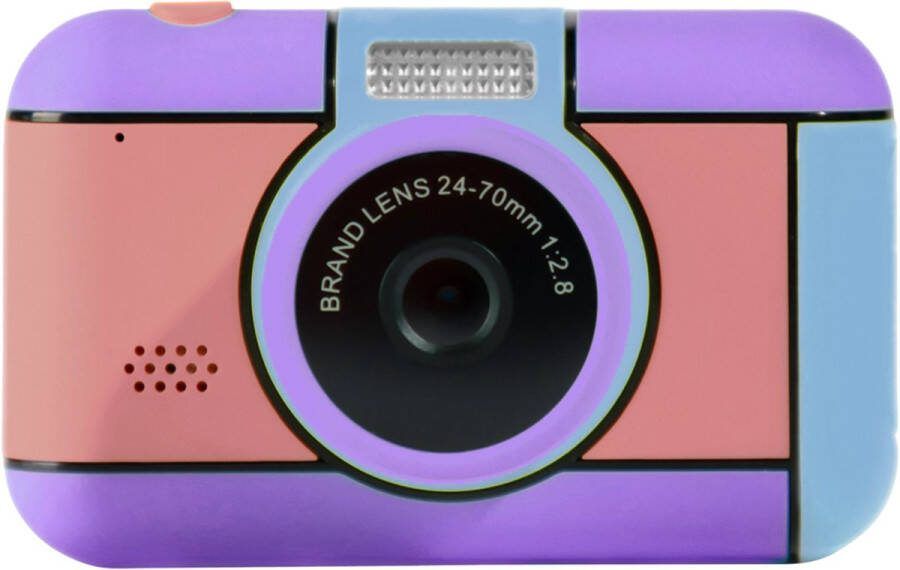 Qlokkie Pixie de Digitale Kindercamera Perfect voor Jonge Fotografen! Paars Roze Licht Roze