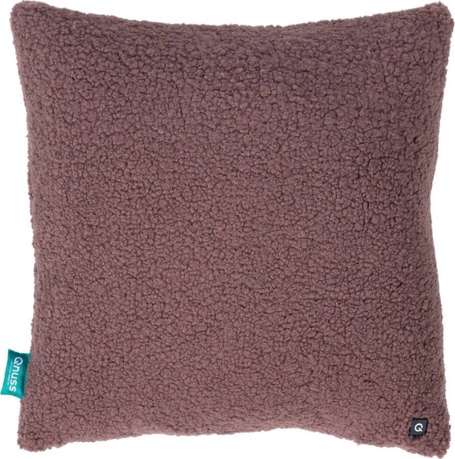 Qnuss Warmtekussen Elektrische kussens Energiebesparend & Duurzaam Warmtekussen Draadloos Infraroodwarmte Teddy Bouclé 45x45 Elektrisch Warmtekussen Powerbank Universeel